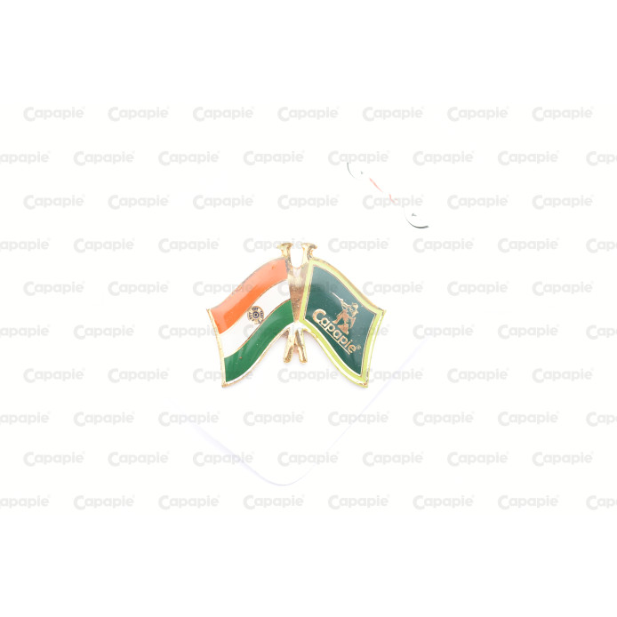 Capapie Pin Flag Capapie & India
