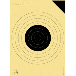 Pistol prøveskive DGI/DSkyU 15m cal.22 & 4,5mm luft (250 stk)