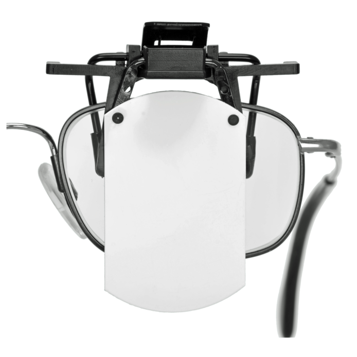 MEC afblænde med brilleclips